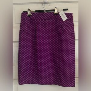 Banana Republic Pink and Navy Pencil Skirt, size 10